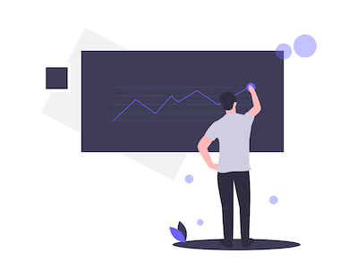 Language school growth illustration